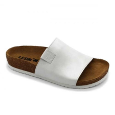 LEON Papucs 4205 Leon Comfort női bőr, kék, 38 munkavédelmi cipő