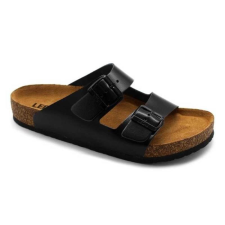LEON Papucs 4703 Leon Comfort férfi bőr, fehér, 47 munkavédelmi cipő