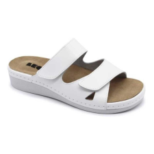 LEON Papucs 5011 Leon Comfort női bőr, piros, 41 munkavédelmi cipő