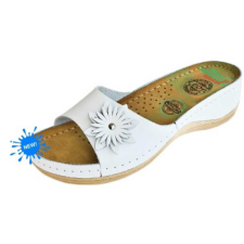 LEON Papucs 915 Leon Comfort női bőr, bézs, 38 munkavédelmi cipő