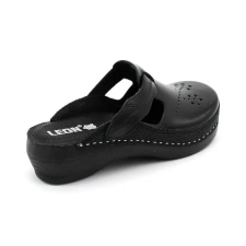 LEON PU156 LEON Comfort női bőr klumpa női papucs