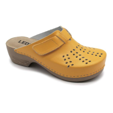 LEON PU161 LEON Comfort női bőr klumpa női papucs