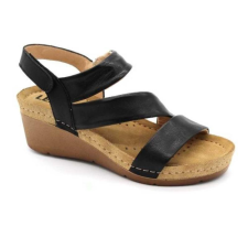LEON Szandál 1020 Leon Comfort női bőr, türkiz-fehér, 38 munkavédelmi cipő