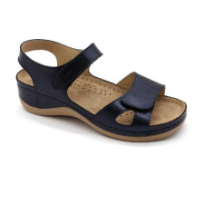 LEON Szandál 935 Leon Comfort női bőr, kék, 41 munkavédelmi cipő