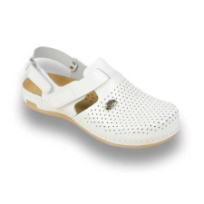 LEON Szandál 951 Leon Comfort női bőr, fehér, 40 munkavédelmi cipő