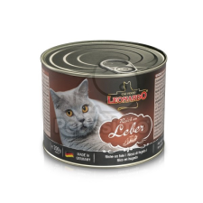  Leonardo Konzerv Májas 24 x 400 g macskaeledel