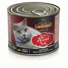 Leonardo marhahúsban gazdag konzerves macskaeledel (18 x 200 g) 3600 g macskaeledel