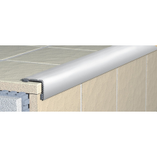  Lépcső széle Havos alumínium 270 cm ALESH9270 élvédő, sín, szegélyelem