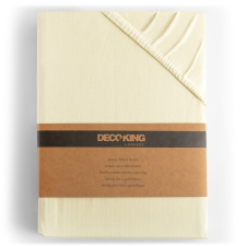 Lepedő AMBER szín krémszínű stílus klasszikus anyag dzsörzé 140-160x200 DecoKing lakástextília
