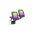 LEPRO F1 30W-os intelligens RGB LED reflektor Wi-Fi Bluetooth IP65 F1-30-EU-2