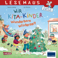  LESEMAUS 185: Wir KiTa-Kinder - Wunderbare Winterzeit – Ina Worms idegen nyelvű könyv