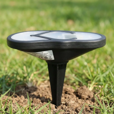  Leszúrható szolár lámpa - strandpapucs - hidegfehér - 12,7 x 8,5 cm kültéri világítás