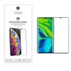 Letang Xiaomi Mi Note 10 üvegfólia, előlapi, edzett, fekete kerettel, Letang