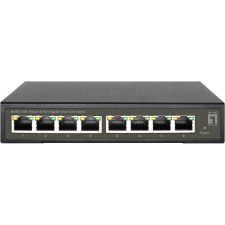 Level One LevelOne GES-2108 hálózati kapcsoló Vezérelt L2 Gigabit Ethernet (10/100/1000) Fekete (GES-2108) hub és switch