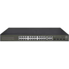 Level One LevelOne GES-2128 hálózati kapcsoló Vezérelt L2 Gigabit Ethernet (10/100/1000) Fekete (GES-2128) hub és switch