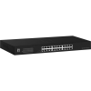 Level One LevelOne Switch 24x GE GEU-2431 19\" Rack Mount Kit Beállítást nem igénylő (unmanaged) Gigabit Ethernet (10/100/1000) 1U Fekete (GEU-2431)