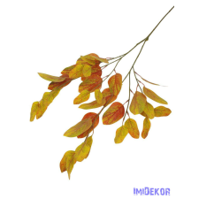  Leveles ág 95cm - Narancs Mix dekorációs kellék