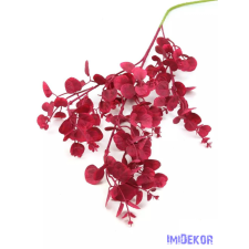  Leveles műzöld dekor ág 95 cm - Pink dekorációs kellék