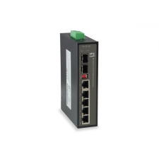 LevelOne IES-0600 Gigabit Industrial Switch hub és switch