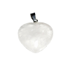 Levendula Álom Ajándékbolt Hegyikristály nagy szív medál
