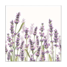 Levendulás szalvéta - Lavender Shade White asztalterítő és szalvéta