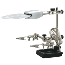 Levenhuk Zeno Refit ZF19 asztali nagyító csipeszekkel, LED lámpával, 74076 világítás