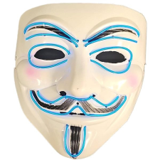 Leventi Vendetta Anonymous LED farsangi maszk jelmez