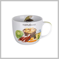 Levesbögre, Zöldség nyomattal, 730ml  60251004 bögrék, csészék