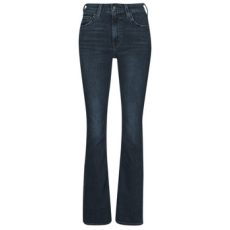 Levis Bootcut farmerek 725 HIGH RISE SLIT BOOTCUT Kék US 27 / 30