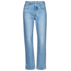 Levis Boyfriend farmerek 501® CROP Kék US 27 / 28