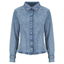 Levis Farmerkabátok LS SHAPED SHIRT Kék EU M női dzseki, kabát