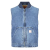 Levis Farmerkabátok SANSOME VEST Kék EU S