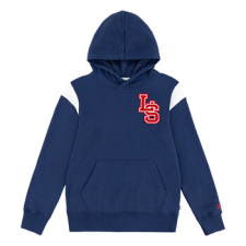 Levis Pulóverek PREP SPORTS HOODIE Tengerész 16 éves gyerek pulóver, kardigán