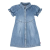 Levis Rövid ruhák WESTERN DENIM DRESS Kék 14 éves
