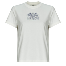 Levis Rövid ujjú pólók FAVORITE TEEE RHINESTONE EAGLE POSTER Fehér EU XS