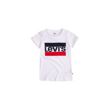 Levis Rövid ujjú pólók SPORTSWEAR LOGO TEE Fehér 12 éves gyerek póló