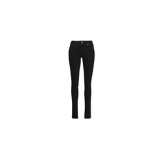 Levis Skinny farmerek 711 DOUBLE BUTTON Fekete US 31 / 32