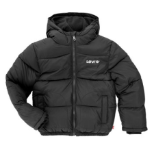 Levis Steppelt kabátok  HVWT PUFFER WITH LOGO ELAS Fekete 8 éves gyerek kabát, dzseki