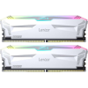 Lexar 32GB / 6400 Ares RGB White (Intel XMP) DDR5 RAM KIT (2x16GB)