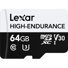 Lexar Memory card Lexar High-Endurance microSDHC/microSDXC 64GB (LMSHGED064G-BCNNG) memóriakártya