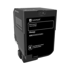 Lexmark 74C20KE festékkazetta 1 db Eredeti Fekete nyomtatópatron & toner