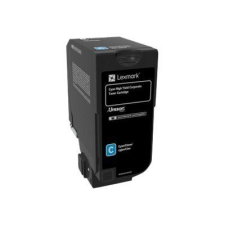 Lexmark 74C2HCE nagy kapacitású ciánkék tonerkazetta (12K) (74C2HCE) nyomtatópatron & toner