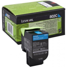 Lexmark 802C festékkazetta ciánkék (80C20C0) (80C20C0) nyomtatópatron & toner