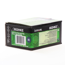 Lexmark 802HKE nagy kapacitású festékkazetta fekete (4k) (80C2HKE) nyomtatópatron & toner