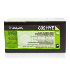 Lexmark 802HYE nagy kapacitású festékkazetta sárga (3k) (80C2HYE) (80C2HYE) nyomtatópatron & toner