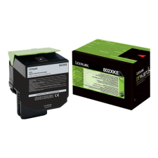 Lexmark 802XKE Extra High Black toner (80C2XKE) nyomtatópatron & toner