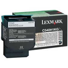 Lexmark C540 C544 X544 lézertoner eredeti Black 2,5K C540H1KG / megszűnő nyomtatópatron & toner