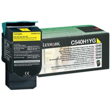 Lexmark C540H1YG Sárga Lézertoner - 2000 oldal nyomtatópatron & toner
