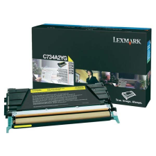 Lexmark C734A2YG - eredeti toner, yellow (sárga) nyomtatópatron & toner