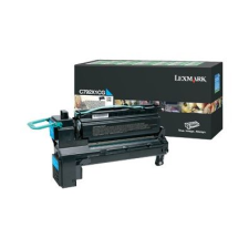 Lexmark C792 extra nagy kapacitású festékkazetta ciánkék (C792X1CG) (C792X1CG) nyomtatópatron & toner